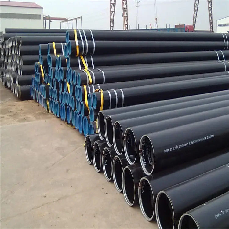 ท่อท่อไร้สายเหล็กคาร์บอนที่เชื่อม ST37 C45 A106 Gr.B A53 20# 45# Q355B