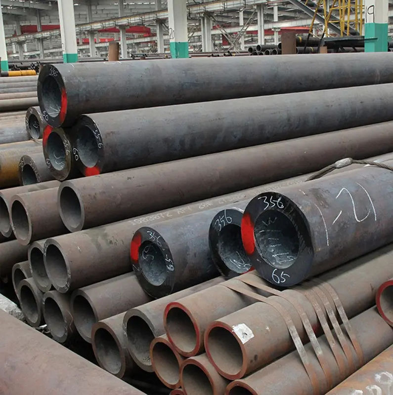 A106 B Smls A519 ท่อไร้รอย A333 Gr 6 ท่อไร้รอยเหล็กคาร์บอน ความร้อนต่ํา